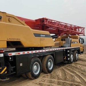Grue mobile SANY STC500E certifiée d'occasion, 50 tonnes, 2001-4000 heures, moteur d'origine, pneus chinois - Product Image 2