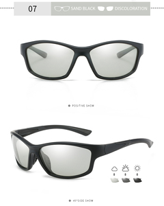 DUBERY 2026 Unisex <strong>Sport</strong> <strong>Sunglasses</strong> Custom Logo Transparent <strong>Metal</strong> Frames <strong>Polarized</strong> PC Lenses Discoloration Resistance <strong>Sunglasses</strong> - Product Image 2