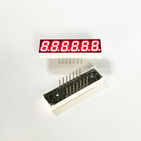 Afficheur LED à 7 segments à 6 chiffres de 0,3 pouce Jstronic, cathode commune, couleur rouge, affichage numérique de l'heure