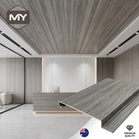 Panneau de plafond en métal à lattes en alliage d'aluminium, imperméable, ignifuge, facile à assembler, de haute qualité, pour l'extérieur