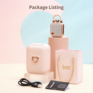 ลำโพง <span class=keywords><strong>Divoom</strong></span> LoveLock 5W ดีไซน์ย้อนยุค น่ารัก ขนาดเล็ก สีชมพู สำหรับสาวๆ ของขวัญใหม่ปี 2026 - Product Image 2