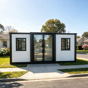 Maison préfabriquée en conteneur extensible de 20 pieds ou 40 pieds, conforme aux normes australiennes, avec cuisine, villa, maisonnette préfabriquée, maison portable - Product Image 1