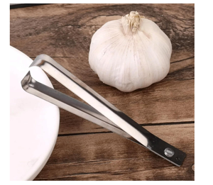 Pinces à éplucher l'ail en acier inoxydable et pinces à épiler les poils de porc/les os de poisson, outils de cuisine faciles à nettoyer pour la cuisine - Product Image 3