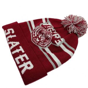 Bán Buôn Thể Thao Dệt Kim Jacquard Tùy Chỉnh Unisex Thể Thao Mùa Đông Đan Acrylic <span class=keywords><strong>Beanie</strong></span> Trẻ Em Mùa Đông <span class=keywords><strong>Hat</strong></span> Cho 32 Đội - Product Image 2