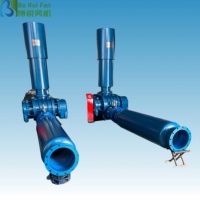 Souffleur à racines industriel à faible bruit, équipement de compresseur d'air pour les stations de traitement des eaux, l'ingénierie du biogaz et les systèmes d'aération