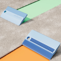 Brosse en silicone double face pour enlever les poils d'animaux, peigne de toilettage pour chiens et chats, grattoir à peluches pour canapé, tapis et vêtements - Vente en gros, personnalisable en usine