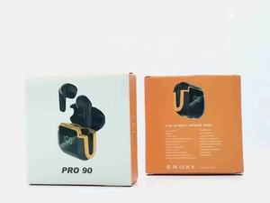 Pro90 v5.3 TWS无线耳机运动大电池寿命低延迟游戏智能触摸立体声蓝牙耳塞ANC耳机PRO <span class=keywords><strong>90</strong></span> - Product Image 6