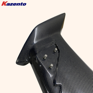 สำหรับ <span class=keywords><strong>Honda</strong></span> <span class=keywords><strong>Civic</strong></span> FE1 22 + (ซีดานเท่านั้น) สไตล์คาร์บอน M ปีกสปอยเลอร์หลังพร้อมขาตั้ง - Product Image 3