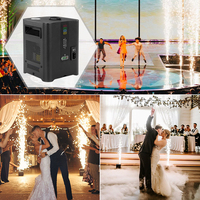 Mini machine à étincelles froides sans fil rechargeable 350W pour événements sportifs, fêtes, mariages et anniversaires