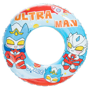 Ultraman <b>Inflatable</b> Swimming Ring For Kids Pool <b>Float</b> Cartoon Design Underarm Ring 0.20mm PVC - Product Image 5