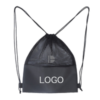 Sac à dos de sport promotionnel personnalisé à prix d'usine, sac à cordon en polyester 210D, impression personnalisée du logo, sac à cordon avec impression personnalisée