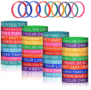 2023 Hot Sale Bulk Custom Printed Logo Eco-Friendly <strong>Bracelet</strong> Silicone <strong>Rubber</strong> Wrist <strong>Bands</strong> for <strong>Bracelet</strong> - Product Image 5