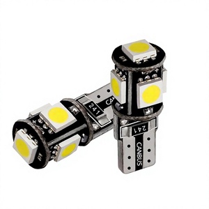 โปรโมชั่นสินค้า หลอดไฟ LED 24V 1W รุ่น 194 T10 168 W5W  5050 5SMD Canbus แสงสีขาวธรรมชาติ สำหรับไฟแผนที่และไฟโดม  ไม่มีปัญหา Error-Free - Product Image 4