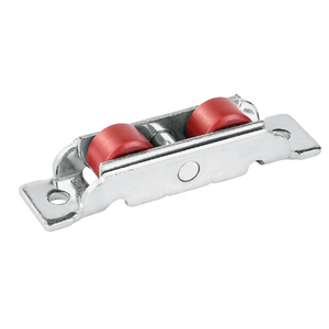 14/16mm UPVC puerta <span class=keywords><strong>de</strong></span> acero inoxidable y ventana <span class=keywords><strong>polea</strong></span> <span class=keywords><strong>de</strong></span> nailon Push Pull doble ranura en U rueda Push Window rodillo obturador - Product Image 6