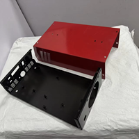Layanan Fabrikasi Logam Casing Aluminium Tahan Air OEM untuk Catu Daya Baterai Lithium Penggunaan Luar Ruangan