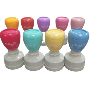 Timbri in Schiuma Flash da 7mm per Insegnanti, Rotondi, Colorati, con Guscio a Cartone Animato, Personalizzabili, Materiale per Sigilli, Vendita all'Ingrosso dalla Fabbrica - Product Image 1