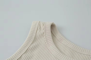 メンズ ハイストリートスタイル ニットタンクトップ ソフトで通気性のあるエコフレンドリーなノースリーブ<span class=keywords><strong>T</strong></span>シャツ デイリー＆スポーツ用 - Product Image 3