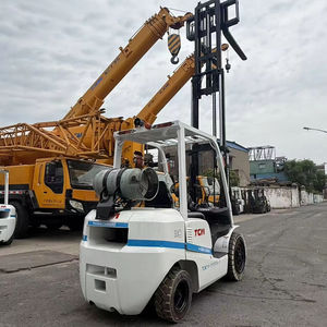 Montacargas Diésel TCM FD25T3 Usado, 3 Toneladas, 3500 Horas, Importado de Japón, Manejo de Materiales de Almacén, Alta Eficiencia - Product Image 1