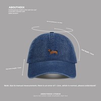 Gorra de Béisbol de Mezclilla 100% Algodón al por Mayor - Estilo Americano con Logotipo Personalizado y Parche de Goma a la Moda