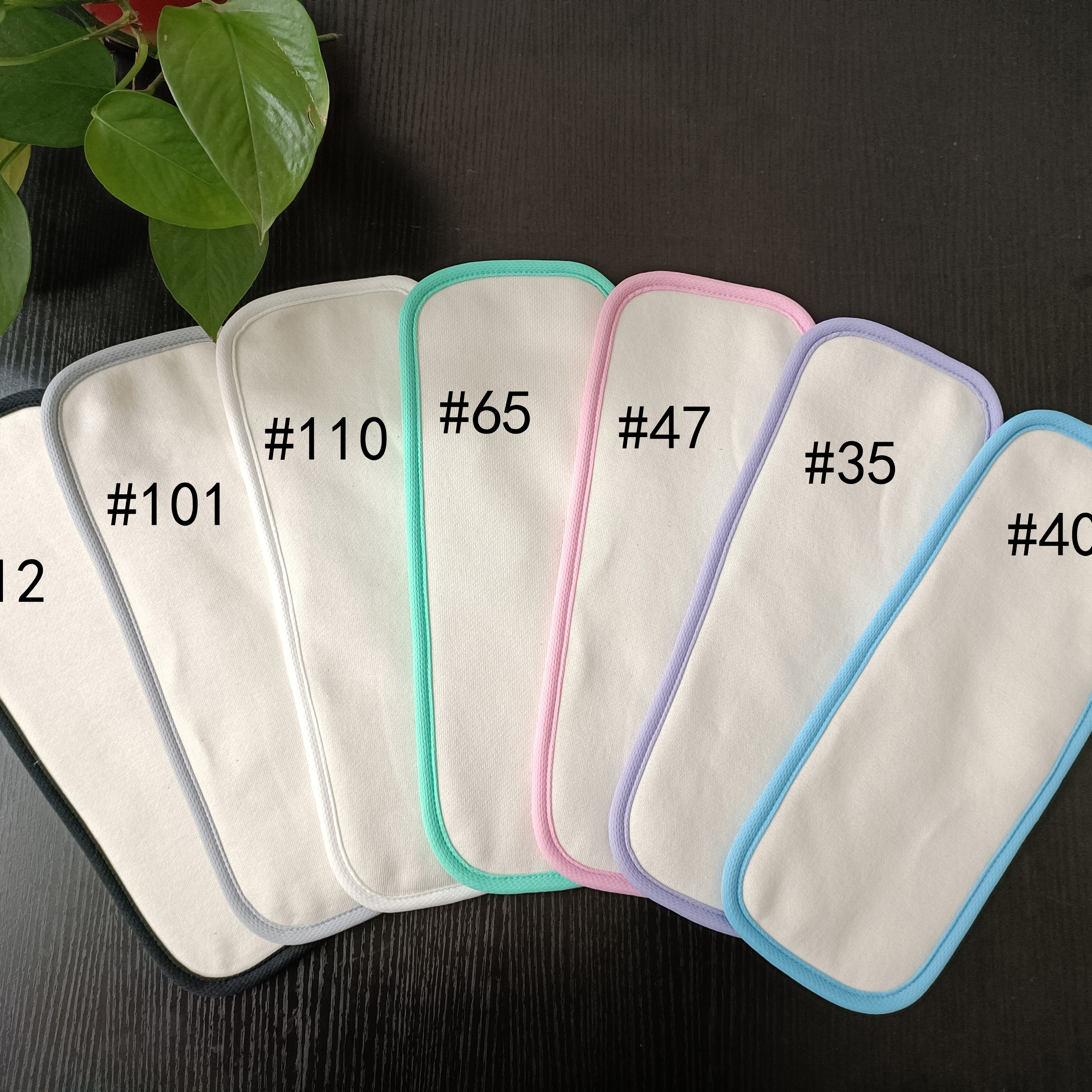 Вставки AWJ на заказ, 6 слоев с краями AWJ, Моющиеся Многоразовые вставки из бамбукового хлопка, детские тканевые подгузники