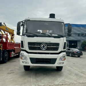 รถบรรทุกติดเครนตงเฟิง 6x4 12 ตัน พร้อมเครนบูมแบบยืดหดได้ 6 ล้อ ขับเคลื่อนซ้าย/ขวา - Product Image 2