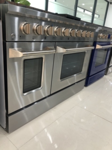 Estufas de Cocina SENG de 8 Quemadores, Estufa de Acero Inoxidable a Gas, Horno Independiente para Hornear - Product Image 2