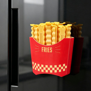 Nahe Fries Sealing Clips Magnetic <b>Paper</b> Box Reusable <b>Kitchen</b> Storage Food Freshness Keeper - Product Image 4
