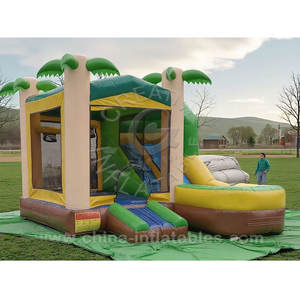 Sistema de entretenimiento <span class=keywords><strong>Saltarin</strong></span> trampolín Toboganes, Juego hinchable al Aire libre - Product Image 1