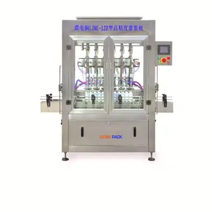 Machine de remplissage automatique de pâte à haute viscosité, fabrication professionnelle en chine, LINE-12D