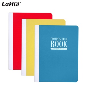Cuaderno de 12 Paquetes a Precio Económico, Papel Rayado Ancho, 100 Hojas, 200 Páginas, <span class=keywords><strong>Color</strong></span> <span class=keywords><strong>Pastel</strong></span>, Encuadernación Cosida, Páginas Encuadernadas de Forma Segura, para 200 Páginas - Product Image 1