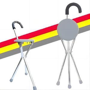 Conception de chaise de canne d'<span class=keywords><strong>aide</strong></span> médicale de siège pliant télescopique pliable pour le tabouret pliant handicapé âgé pour la commodité de confort - Product Image 4