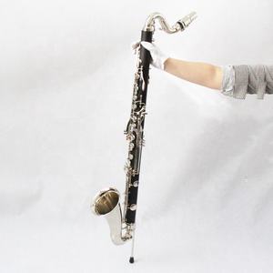Profesional BB Tone Black 20-Keys <span class=keywords><strong>Clarinete</strong></span> <span class=keywords><strong>bajo</strong></span> de goma dura Plateado Low E <span class=keywords><strong>Clarinete</strong></span> para música disponible para la venta - Product Image 6