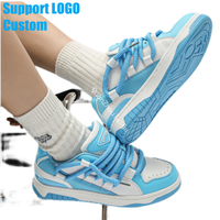 Chaussures de sport décontractées pour hommes, dernières tendances de l'été, lacets épais personnalisés avec logo, chaussures de course pour hommes, chaussures de basket-ball pour hommes, stock X