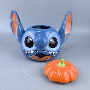 Nuevo Tarro de Galletas de Cerámica y Esmalte con Forma de Gato para Halloween 2025, Duradero y Personalizado, con Tapa de Gato Negro para Decoración del Hogar - Product Image 3