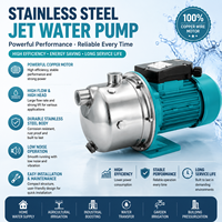 Pompa Jet Self-Priming Stainless Steel Langsung dari Pabrik SN, Pompa Pendorong Air Stainless Steel Self-Priming Jet Booster Pump