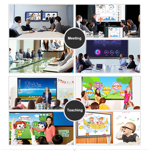 Education Meeting Touch Screen Android Ops X86 4k Portable Interactive Whiteboard Smart White <b>Board</b> 86 Inch Skc-86-1 Lcd - Product Image 6