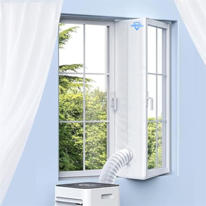 Guarnizione Impermeabile per Finestre per Condizionatori Portatili e Asciugatrici - Kit Sigillante per Finestre AC Portatile - Product Image 1
