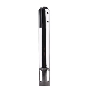 Support de clôture en acier inoxydable marin brillant à double creux <span class=keywords><strong>avec</strong></span> verre encastré, résistant à la brume salée, pour montage sur terrasse de villa de bord de mer ou <span class=keywords><strong>piscine</strong></span> - Product Image 2