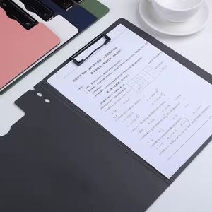 High Quality A4 A5 A6 Folding Certificate Clipboard PP Foam Plastic Paper <b>Files</b> Organizer Good Price for Blank <b>Storage</b> - Product Image 3
