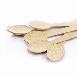 Ensemble de couverts jetables en bambou biodégradable de 170 mm pour mariage, couteau, fourchette, cuillère, vente en gros, respectueux de l'environnement - Product Image 6