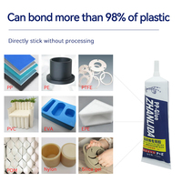 110ML polypropylène adhésif spécial collage plastique colle forte clair pour PP PE PVC ABS caoutchouc Nylon verre EVA Silicone