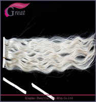 Extensions de cheveux naturels à bandes adhésives, prix d'usine, en cheveux russes Remy vierges non traités, cuticules alignées, diverses couleurs