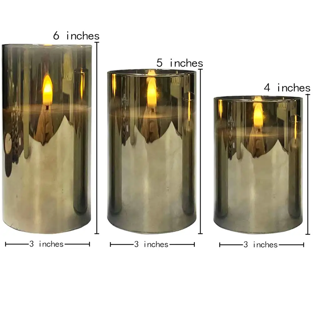 גדלים שונים של עיצוב הבית סוללה led נר אור סיטונאי 4 ''5'' 6''with מרחוק חשמלי flameless נרות עמוד