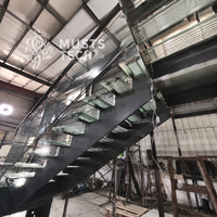 Fabricant direct d'usine, fournisseur OEM ODM, escalier sur mesure pour projets hôteliers