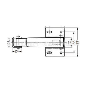 Barra de Extensión para Encimera de Cocina de Autocaravana, Plegable, Telescópica, Diagonal, de Aleación de Aluminio, Accesorio Interior para Vehículos y Camping - Product Image 1
