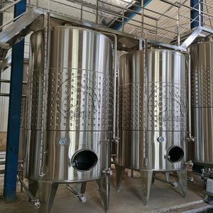 Fermentador de Vino Blanco <span class=keywords><strong>Pequeño</strong></span>/Grande de 5000L, Equipo de Fermentación de Vino de Frutas y Vino Tinto Personalizado para Uso en Bodegas - Product Image 2