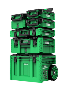 Milwauke TPU 工具箱，重型 300 公斤，防水 IPX6，可堆叠滚轮手推车，快速释放和防盗锁 - Product Image 4