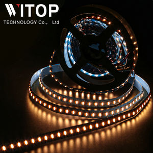 Bande <span class=keywords><strong>LED</strong></span> flexible RGBCW 5-en-1 CRI90 112 <span class=keywords><strong>LED</strong></span>/m Basse Tension Haute Densité Éclairage Ambiant Intelligent pour Maison, Hôtel, Villa - Product Image 4