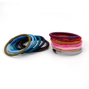 2023 coreano Simple piel terciopelo invierno pelo anillo corbata Cola de Caballo titular para mujeres - Product Image 3