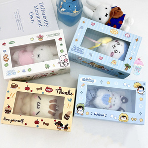 Caja de Papel Rectangular Personalizada para Juguetes de Peluche, Caja de Regalo con Diseño de Dibujos Animados y Logotipo - Product Image 3